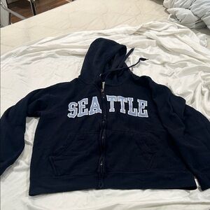 Seattle Black Hoodie